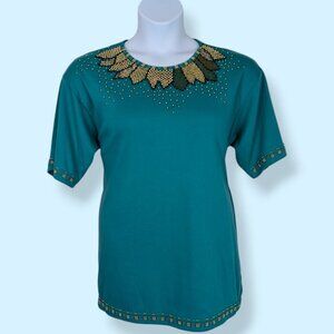 Vintage Paramour Beaded Top